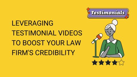 Testimonial videos from your clients can boost your law firm's credibility